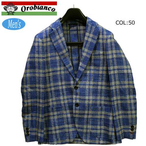 オロビアンコ orobianco 47110-526 メンズ ジャケット チェック柄 ドレスコード 秋冬春の通販は