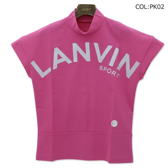 ランバン LANVIN VLX1581W2N レディース 半袖 モックネック シャツ