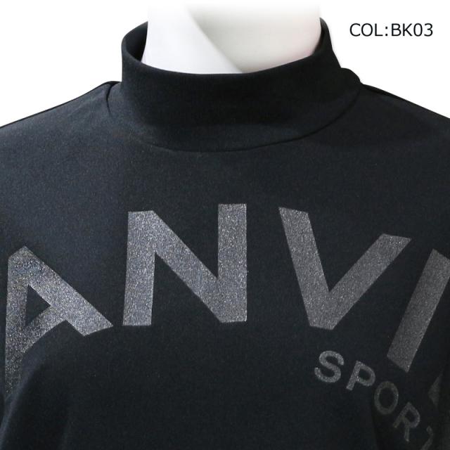 ランバン LANVIN VLX1581W2N レディース 半袖 モックネック シャツ