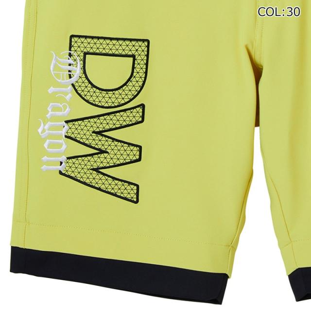 【ネコポス配送可能】Dance With Dragon ダンスウィズドラゴン D1-455321 メンズ ハーフパンツ 接触冷感 DWD ゴルフウェア 春夏_16