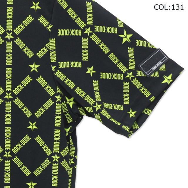 ロックデュード ROCKDUDE 11-158300 メンズ ポロシャツ クロスロゴ ゴルフウェア スポーツウェア 春夏 ロックデュード ROCKDUDE 11-158300 メンズ ポロシャツ クロスロゴ