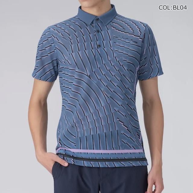 【ネコポス配送可能】ランバン LANVIN VG5SHS71M メンズ 半袖ポロシャツ 吸汗速乾 高通気 ゴルフウェア スポーツウェア 春夏_9