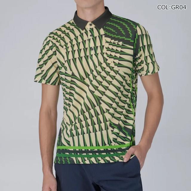 【ネコポス配送可能】ランバン LANVIN VG5SHS71M メンズ 半袖ポロシャツ 吸汗速乾 高通気 ゴルフウェア スポーツウェア 春夏_1