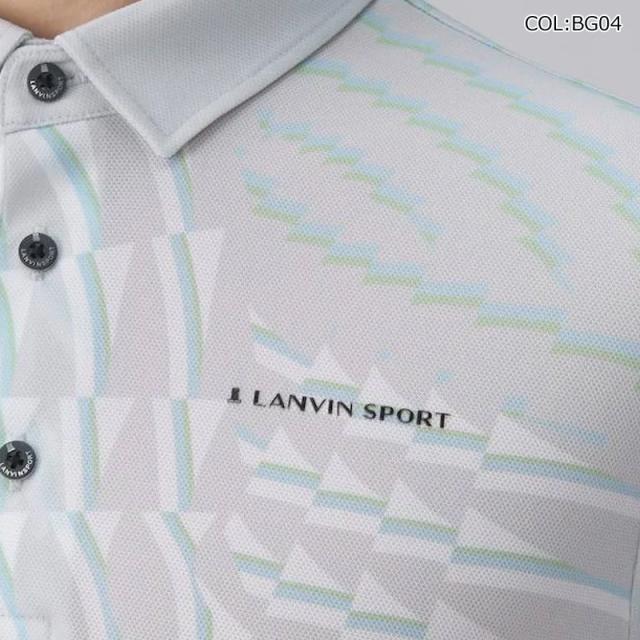 【ネコポス配送可能】ランバン LANVIN VG5SHS71M メンズ 半袖ポロシャツ 吸汗速乾 高通気 ゴルフウェア スポーツウェア 春夏_8