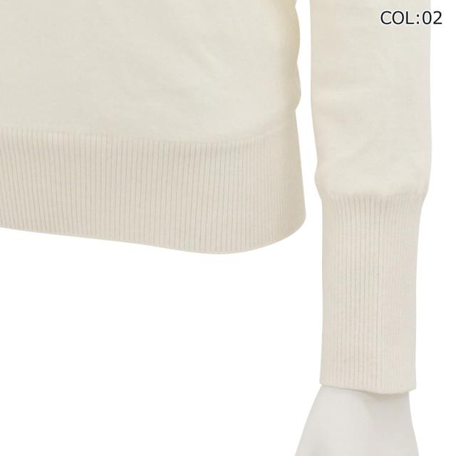 WAAC ワック 072334761 レディース セーター Vネック切替