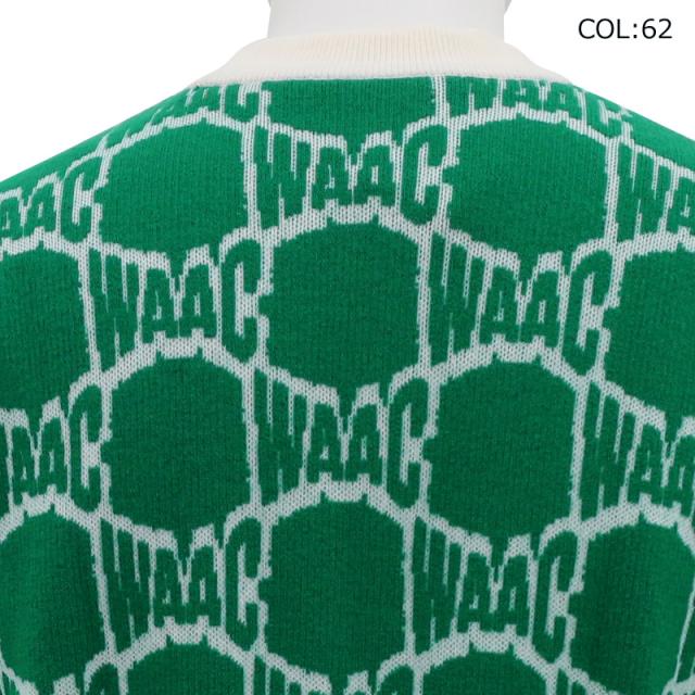 WAAC ワック 072334721 メンズ セーター 防風加工 ロゴデザイン ゴルフウェア スポーツウェア 秋冬_6