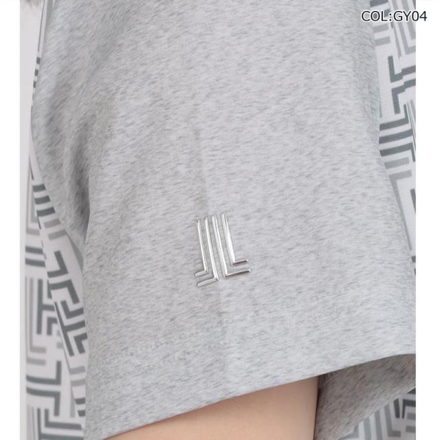 【ネコポス配送可能】 ランバン LANVIN VG5SHS42L レディース モックネック半袖シャツ ＵＶカット吸汗 クーリング効果 サンスクリーン ゴルフウェア スポーツウェア 春夏_12