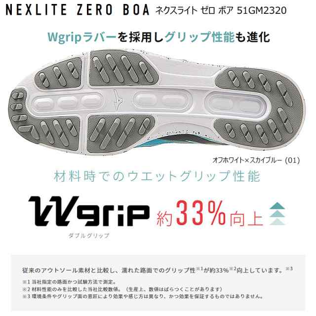 ミズノ(MIZUNO) 51GM2320 ネクスライト ゼロ ボア (NEXLITE ZERO BOA