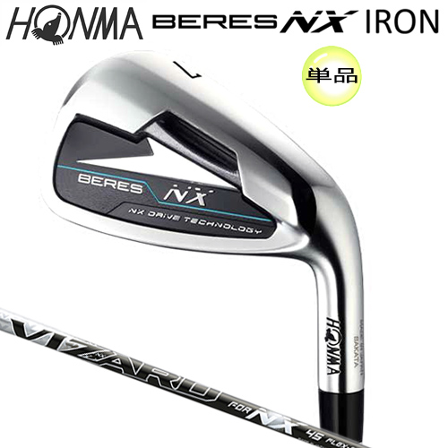 本間ゴルフ(HONMA/ホンマ) 2022 ベレス NX (BERES NX) 単品アイアン 右用 VIZARD FOR NX 45 カーボンシャフト