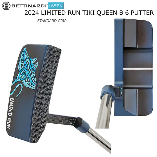 ベティナルディ (BETTINARDI) 2024年 世界限定500本 TIKI QUEEN B 6 LIMITED RUN PUTTER 34インチ 右用 RJB024565 QB6 USモデル