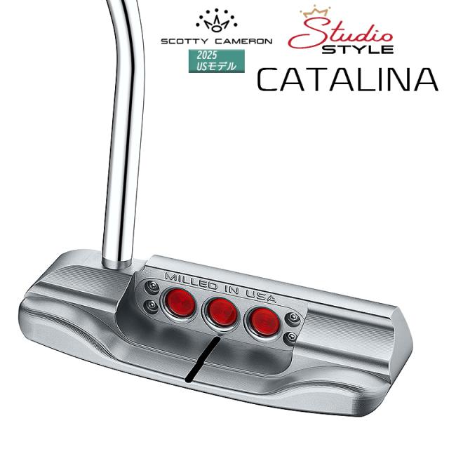 スコッティキャメロン (SCOTTY CAMERON) スタジオスタイル カタリナ パター (2025 STUDIO STYLE CATALINA) 右用 USモデル_3