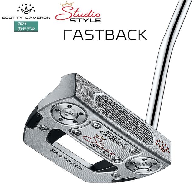 スコッティキャメロン (SCOTTY CAMERON) スタジオスタイル ファストバック パター (2025 STUDIO STYLE FASTBACK) 右用 USモデル_2