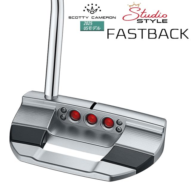 スコッティキャメロン (SCOTTY CAMERON) スタジオスタイル ファストバック パター (2025 STUDIO STYLE FASTBACK) 右用 USモデル_3