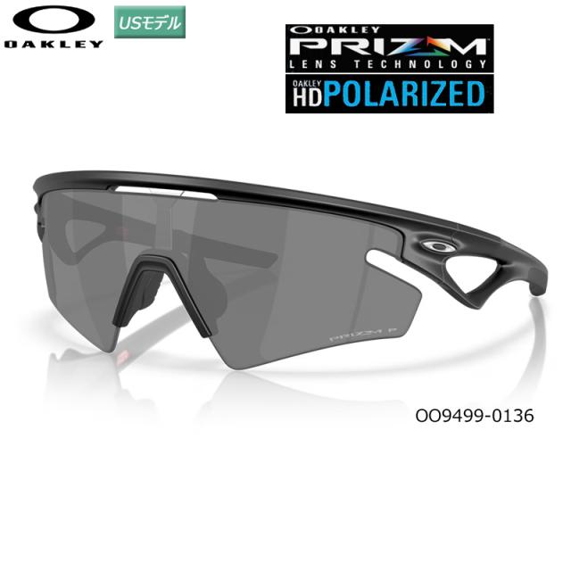 オークリー (OAKLEY) サングラス スファエラ スラッシュ 偏光レンズ (Sphaera Slash)【OO9499-0136】(Prizm Black Polarized Lenses) USモデル