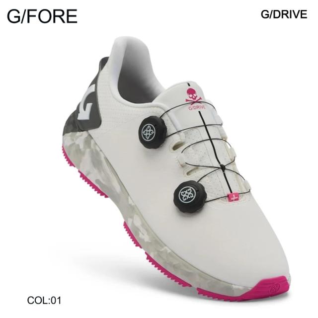 G/FORE (GFORE) ジーフォア 073422807 G4MS22EF32 メンズ シューズ スパイクレス ゴルフシューズ 靴 防水 ゴルフ用品 MENS G/DRIVE_1