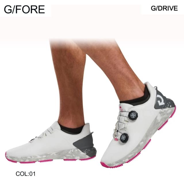 G/FORE (GFORE) ジーフォア 073422807 G4MS22EF32 メンズ シューズ スパイクレス ゴルフシューズ 靴 防水 ゴルフ用品 MENS G/DRIVE_6