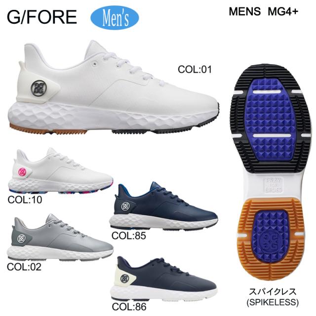 G/FORE GFORE ジーフォア 072404810 G4MF20EF26 メンズ ゴルフシューズ スパイクレス 防水 紐靴 SPIKELESS MENS MG4+ GOLF SHOE