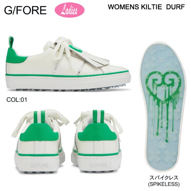 G/FORE GFORE ジーフォア 073422853 G4LS22EF14 レディース ゴルフシューズ スパイクレス WOMENS KILTIE DISRUPTOR