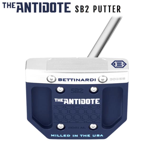 ベティナルディ(BETTINARDI) 2025 アンチドート SB2 (ANTIDOTE SB2)ゼロトルク パター 右用 SB2 ZERO TORQUE PUTTER USモデル_4