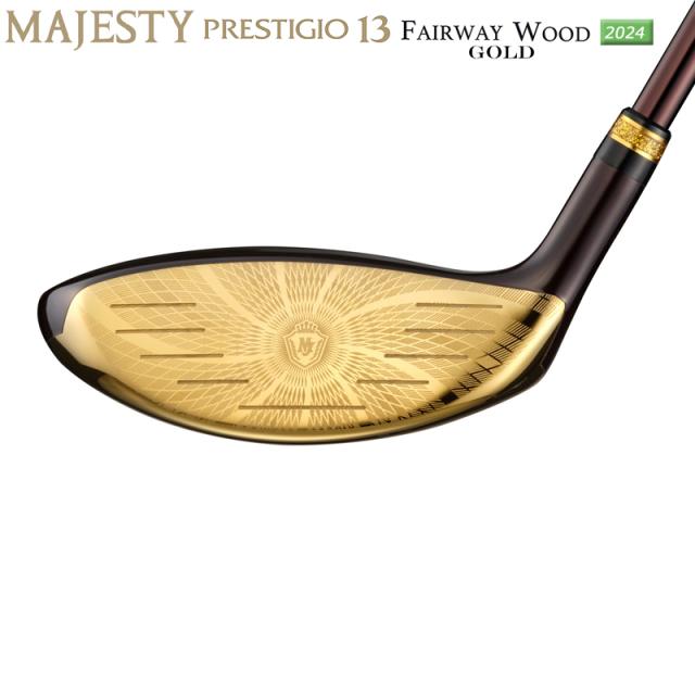 マジェスティ ゴルフ(MAJESTY GOLF) 2024 プレステジオ 13 ゴールド (PRESTIGIO13) フェアウェイウッド 右用 MAJESTY LV760 GOLD カーボンシャフト_3