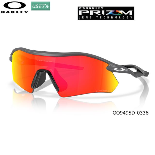 オークリー (OAKLEY) サングラス レーダー プレート (Radar Plate)【OO9495D-0336/Low Bridge Fit】(prizm Ruby Lenses) USモデル