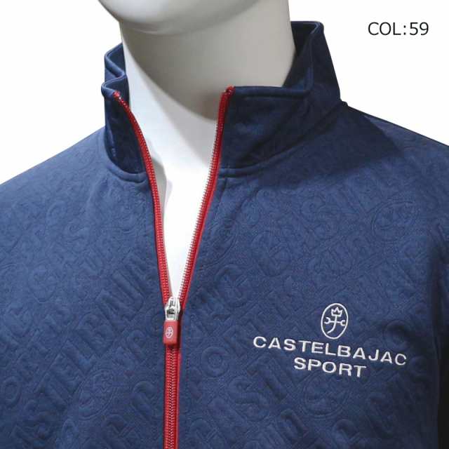 カステルバジャック CASTELBAJAC 7233377119 メンズ ブルゾン フルジップ 防風蓄熱 ゴルフウェア スポーツウェア 秋冬春の通販は