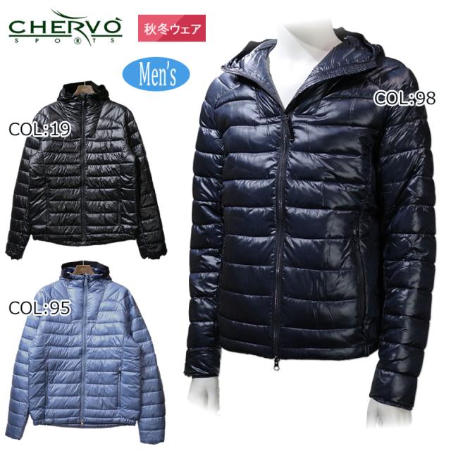 シェルボ CHERVO 031-59110 メンズ アウター ブルゾン 中わた ゴルフウェア スポーツウェア 秋冬