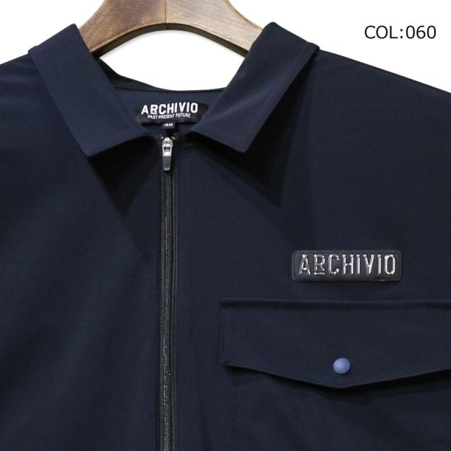 アルチビオ archivio A365308 メンズ 半袖 フルジップ ジャケット