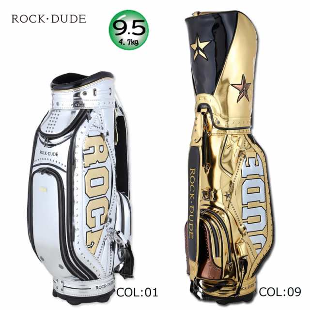 ロックデュード ROCK・DUDE 13-67800 9.5型（4.7kg） キャディバッグ ゴルフバッグ