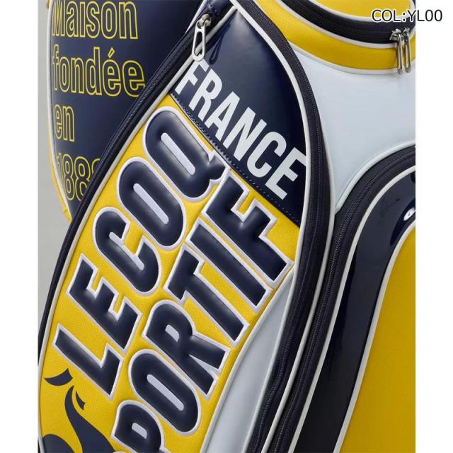 ルコック ゴルフ le coq sportif GOLF LG5SCB02M 9.5型(3.6kg) 大口径 キャディバッグ ゴルフバッグ