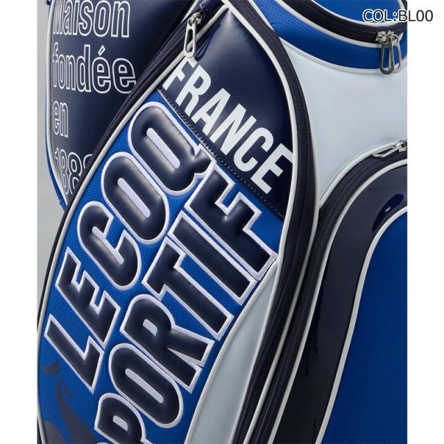 ルコック ゴルフ le coq sportif GOLF LG5SCB02M 9.5型(3.6kg) 大口径 キャディバッグ ゴルフバッグ