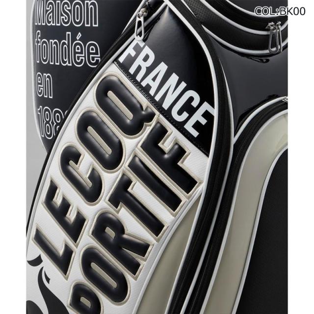 ルコック ゴルフ le coq sportif GOLF LG5SCB02M 9.5型(3.6kg) 大口径 キャディバッグ ゴルフバッグ