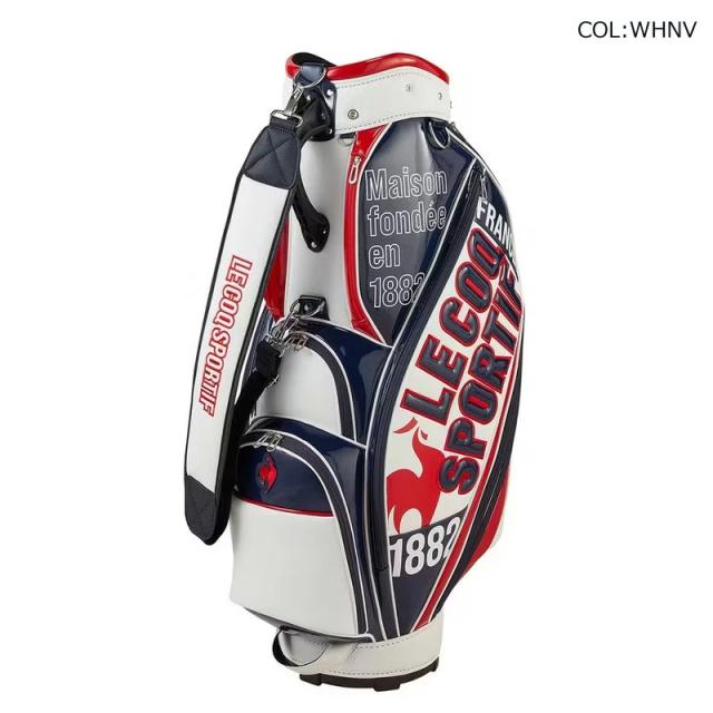 ルコック ゴルフ le coq sportif GOLF LG5SCB02M 9.5型(3.6kg) 大口径 キャディバッグ ゴルフバッグ