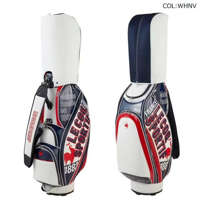 ルコック ゴルフ le coq sportif GOLF LG5SCB02M 9.5型(3.6kg) 大口径 キャディバッグ ゴルフバッグ
