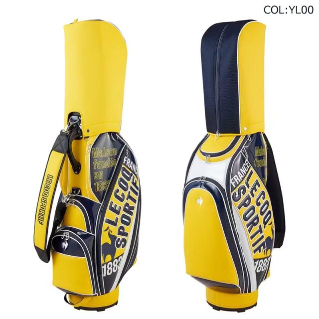 ルコック ゴルフ le coq sportif GOLF LG5SCB02M 9.5型(3.6kg) 大口径 キャディバッグ ゴルフバッグ