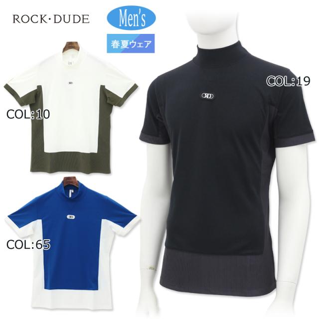 ロックデュード　11-135307 モックシャツ　サイズ3 新品未使用 ロックデュード ROCKDUDE 11-135307 メンズ モックネックシャツ