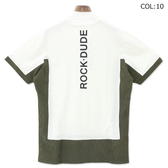 ロックデュード ROCKDUDE 11-135307 メンズ モックネックシャツ