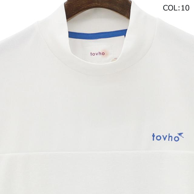 トヴホ tovho 21-153305 メンズ 半袖 モックシャツ モックネック 吸水
