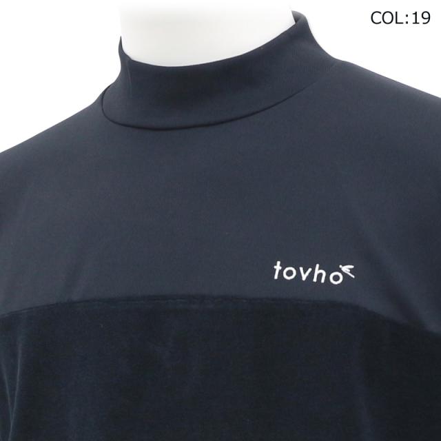 トヴホ tovho 21-153305 メンズ 半袖 モックシャツ モックネック 吸水速乾 ゴルフウェア スポーツウェア 春夏 SEVEN スポーツ・アウトドア トヴホ tovho 21-153305 メンズ 半袖