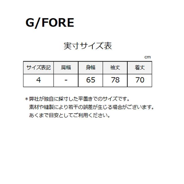 G/FORE (GFORE) ジーフォア 073215108 メンズ 長袖ブルゾン プルオーバー 防風 裏地付き ゴルフウェア スポーツウェア 秋冬