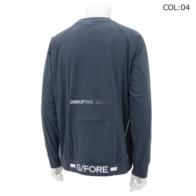 G/FORE (GFORE) ジーフォア 073215108 メンズ 長袖ブルゾン プルオーバー 防風 裏地付き ゴルフウェア スポーツウェア 秋冬