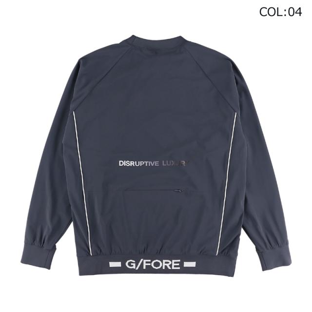 G/FORE (GFORE) ジーフォア 073215108 メンズ 長袖ブルゾン プルオーバー 防風 裏地付き ゴルフウェア スポーツウェア 秋冬