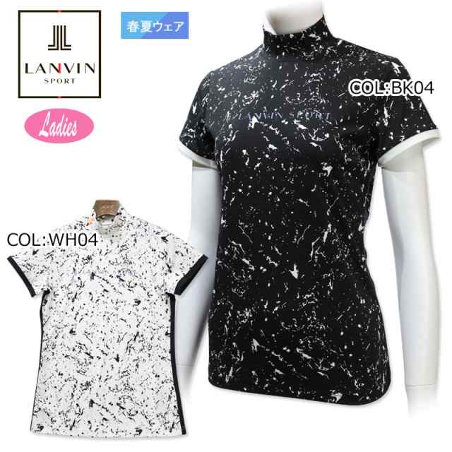 ランバン LANVIN VLV159226L レディース 半袖シャツ 吸汗 UV ゴルフウェア スポーツウェア 春夏秋