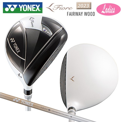 ヨネックス(YONEX) 2023 フィオーレ(Fiore) レディース フェアウェイウッド 斜め溝 右用 FR07 カーボンシャフト