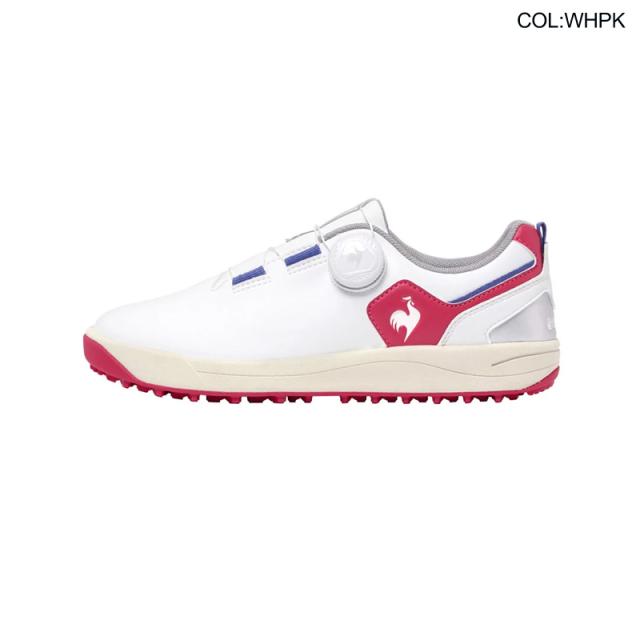 ルコックゴルフ Le coq sportif GOLF LG6SCS01L レディース ゴルフシューズ ブランテ スパイクレス ダイヤル 吸湿速乾 3E相当 ゴルフウェア 靴