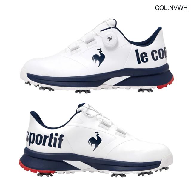 ルコックゴルフ Le coq sportif GOLF LG6SCS00M ゴルフシューズ ダイヤル式 スパイク付き PARTOUR パトゥール 靴 ゴルフグッズ ゴルフ用品_1