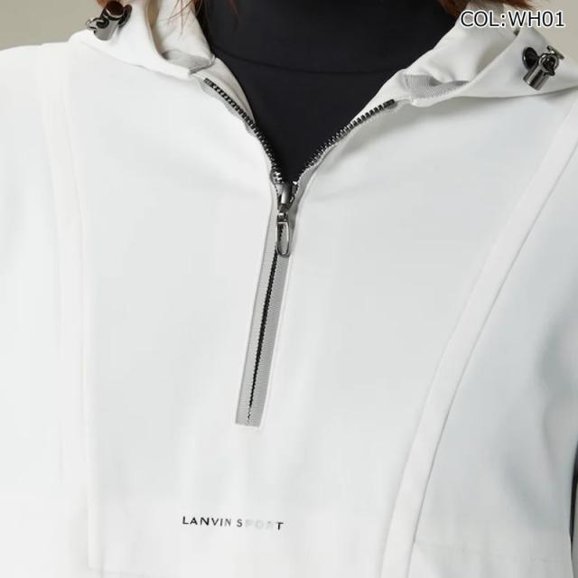 ランバン LANVIN VG4FWB30L レディース チュニック丈 プルオーバー ハーフジップ ブルゾン ゴルフウェア スポーツウェア 秋冬_13