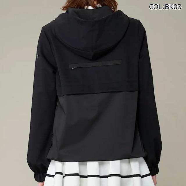 ランバン LANVIN VG4FWB30L レディース チュニック丈 プルオーバー ハーフジップ ブルゾン ゴルフウェア スポーツウェア 秋冬_2