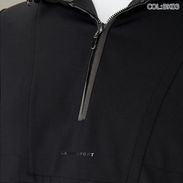 ランバン LANVIN VG4FWB30L レディース チュニック丈 プルオーバー ハーフジップ ブルゾン ゴルフウェア スポーツウェア 秋冬_5