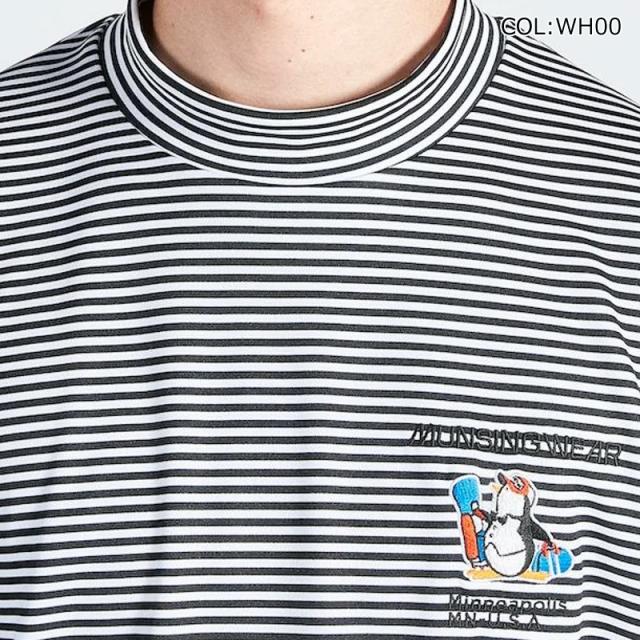 マンシングウェア Munsingwear MG4FLS52M メンズ モックネック 長袖